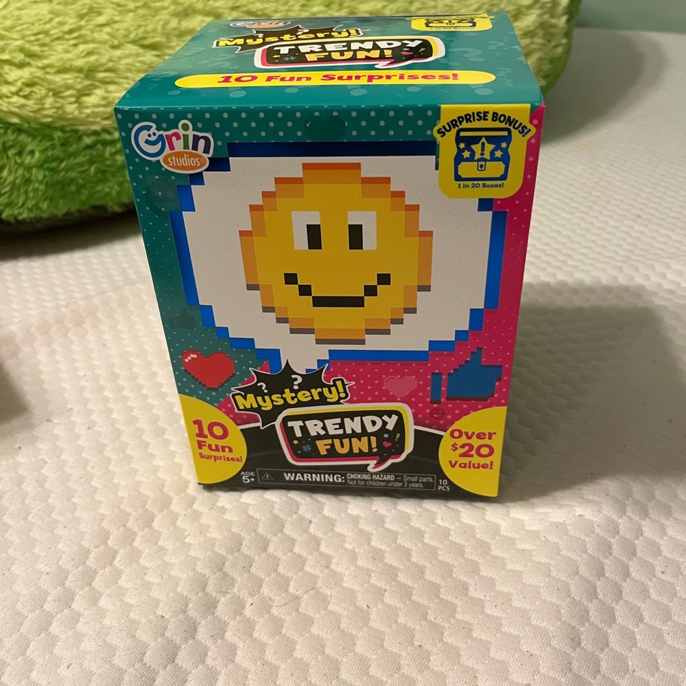 Yellow and Blue Pixelated Puzzle Game